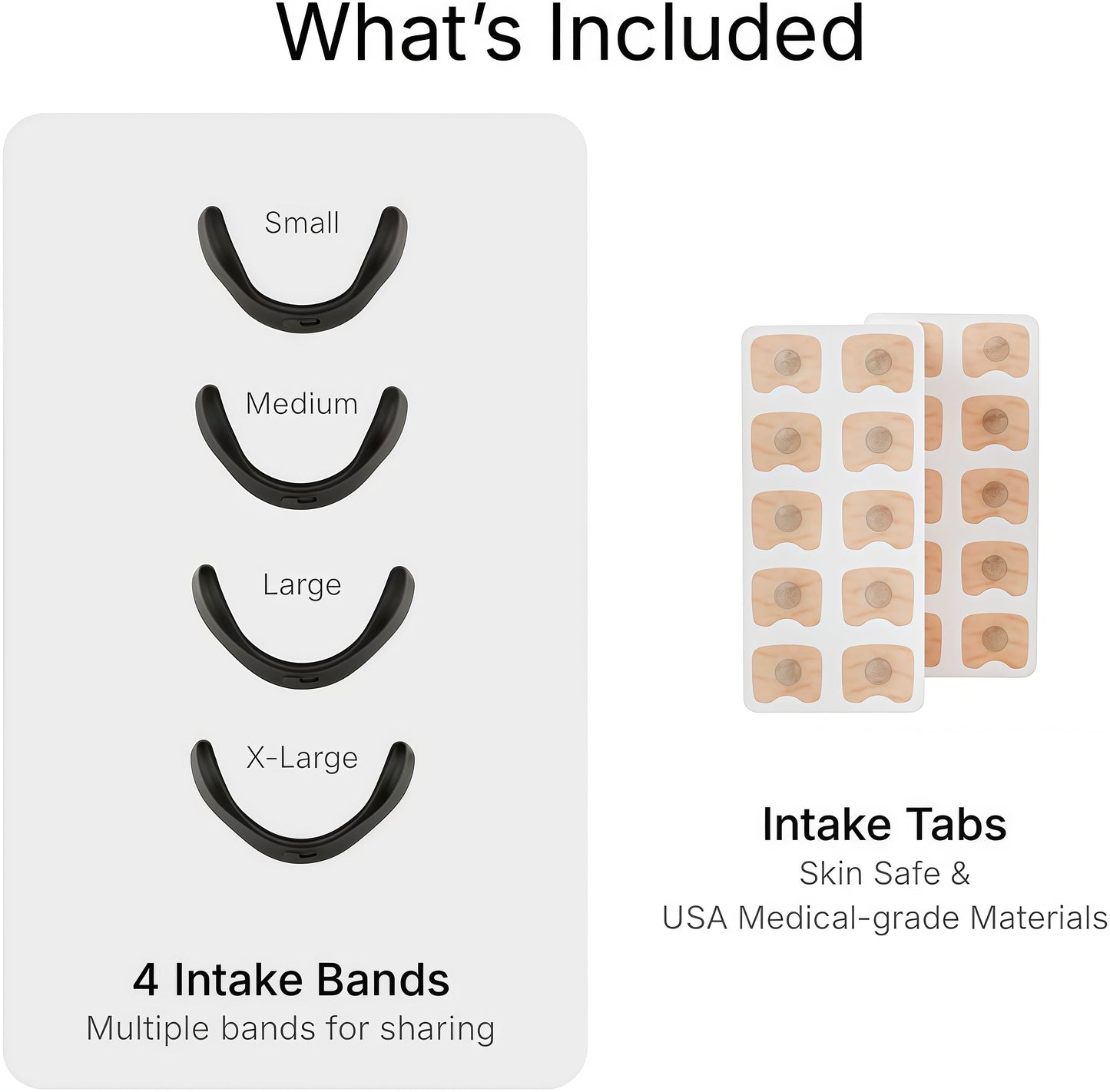 Intake Breathing Magnetic Nasal Strips Starter Kit (30 Count, Black) - Boost Oxygen Intake, Reduce Snoring, Improve Sleep Quality - Sweat Resistant, Nasal Strips - Extra Strength Snoring Solution